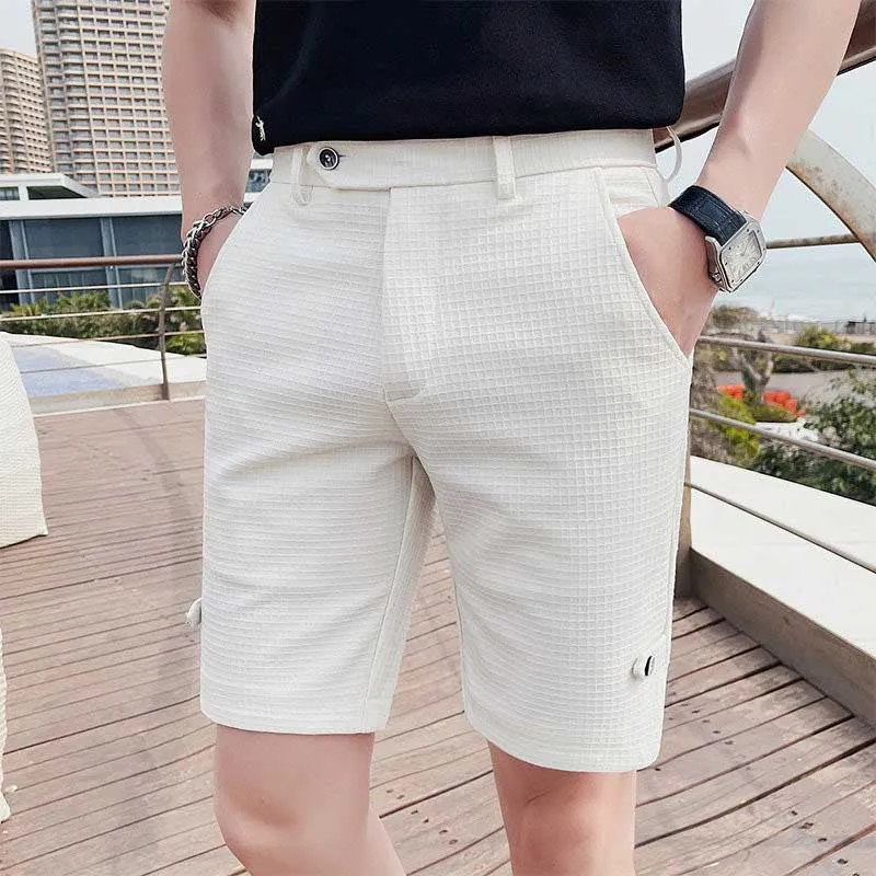 Men's Five-point Trousers Business Casual Shorts