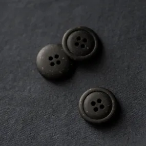 Merchant & Mills - Recycled Resin Button - Nero 20mm