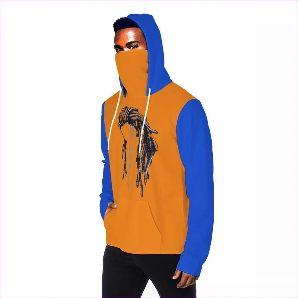 Naughty Dreadz Men's Pullover Hoodie With Mask