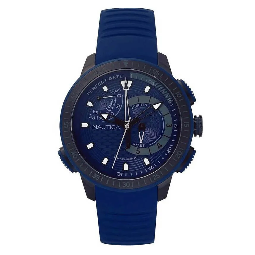 Nautica Men's Watch Chronograph Cape Town Blue NAPCPT002