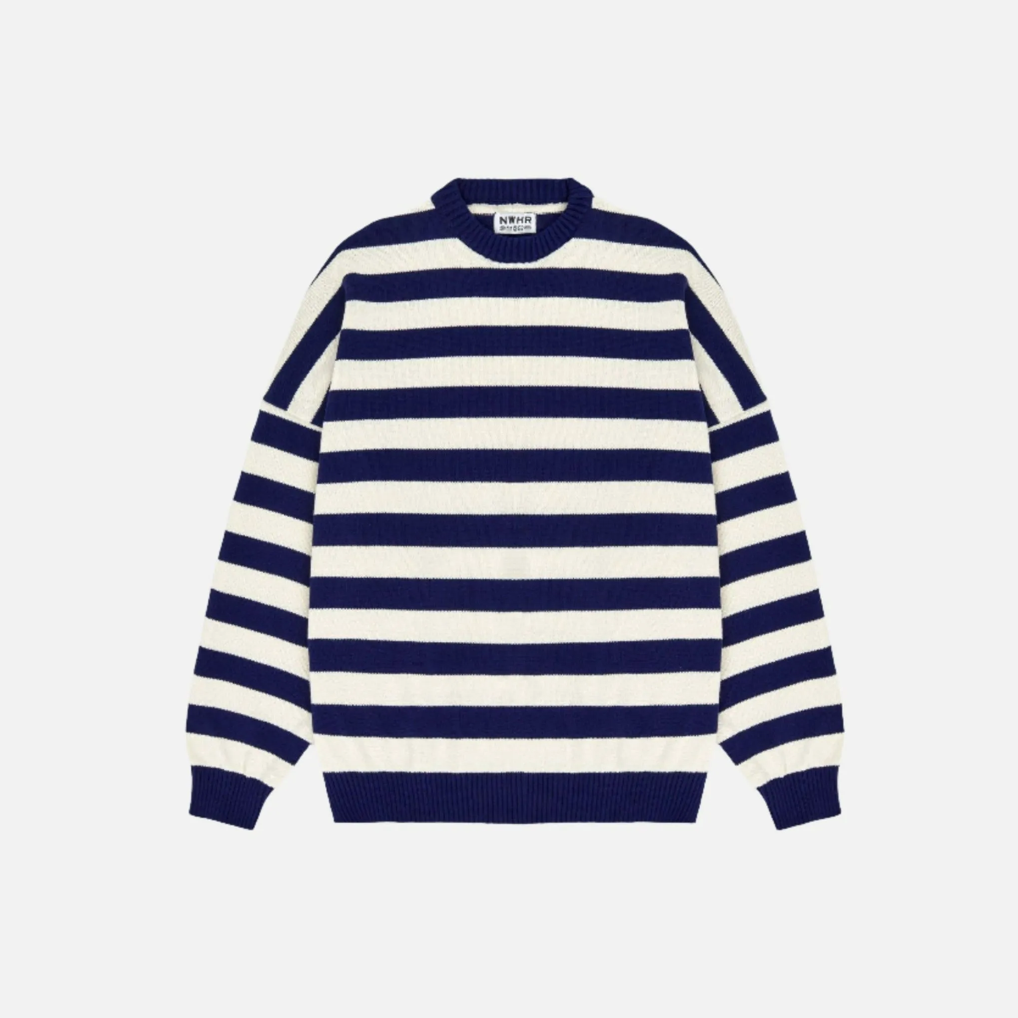 Navy Stripes Sweater