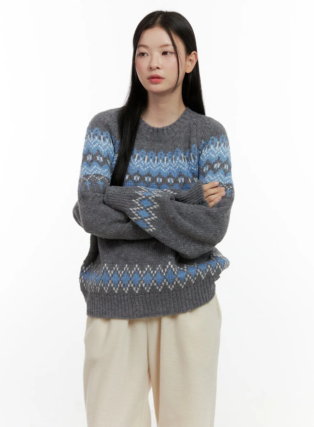 Nordic Cozy Knit Sweater ON408