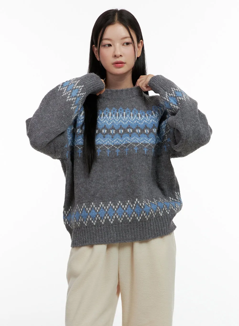 Nordic Cozy Knit Sweater ON408