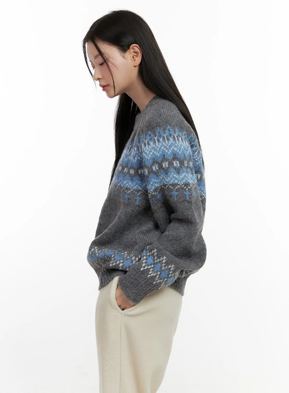 Nordic Cozy Knit Sweater ON408