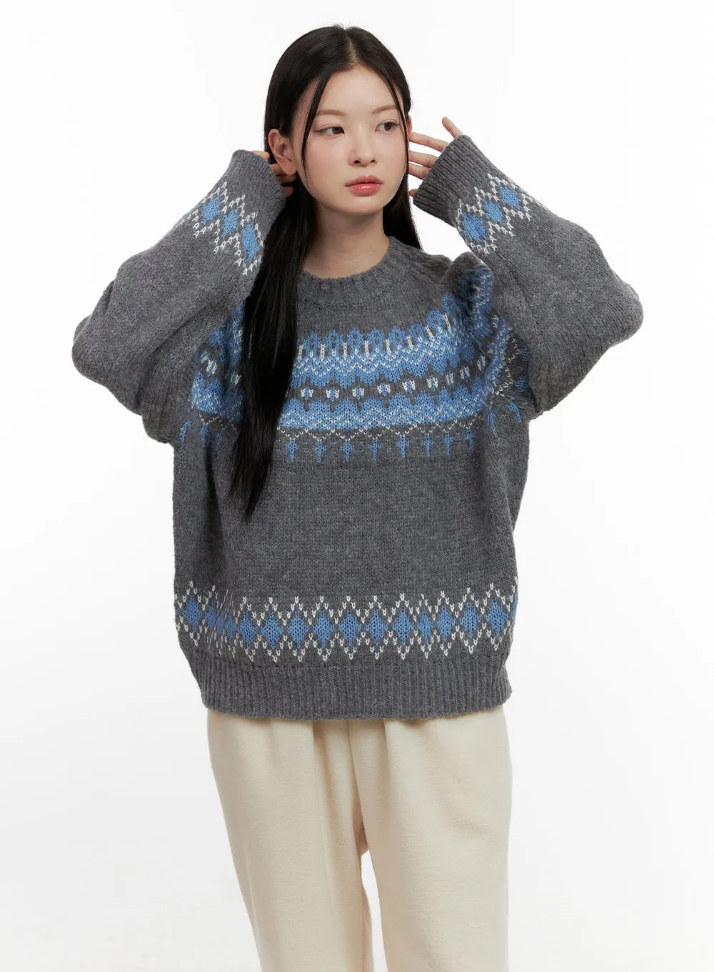 Nordic Cozy Knit Sweater ON408