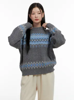 Nordic Cozy Knit Sweater ON408