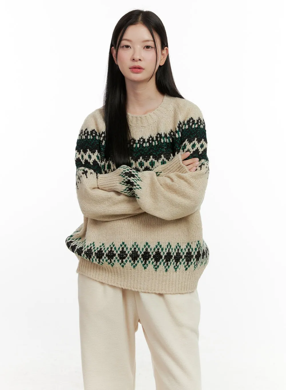 Nordic Cozy Knit Sweater ON408