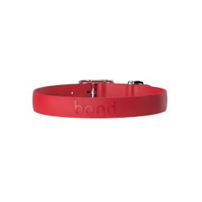 Nuvuq - Bond - Waterproof Dog Collar (Tomato Red)