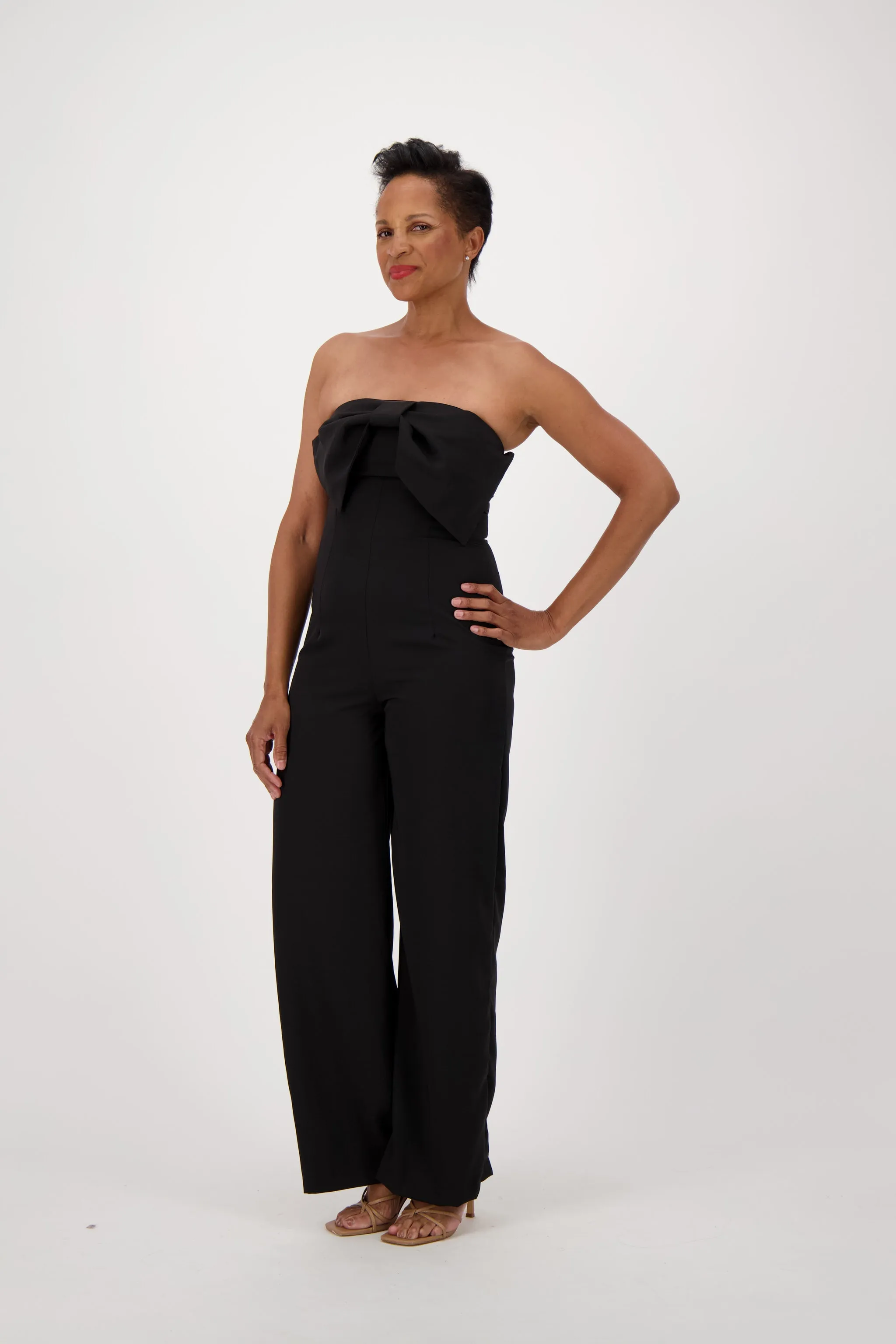 Off-Shoulder Jumpsuit