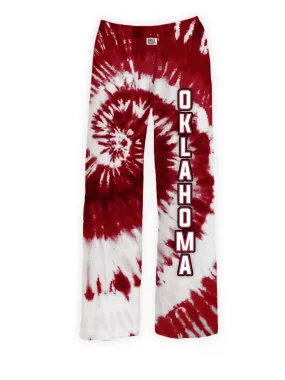 Oklahoma Tie Dye Lounge Pants