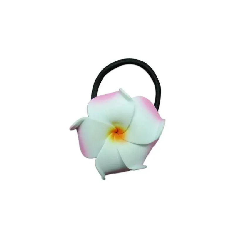 Plumeria Hair Tie