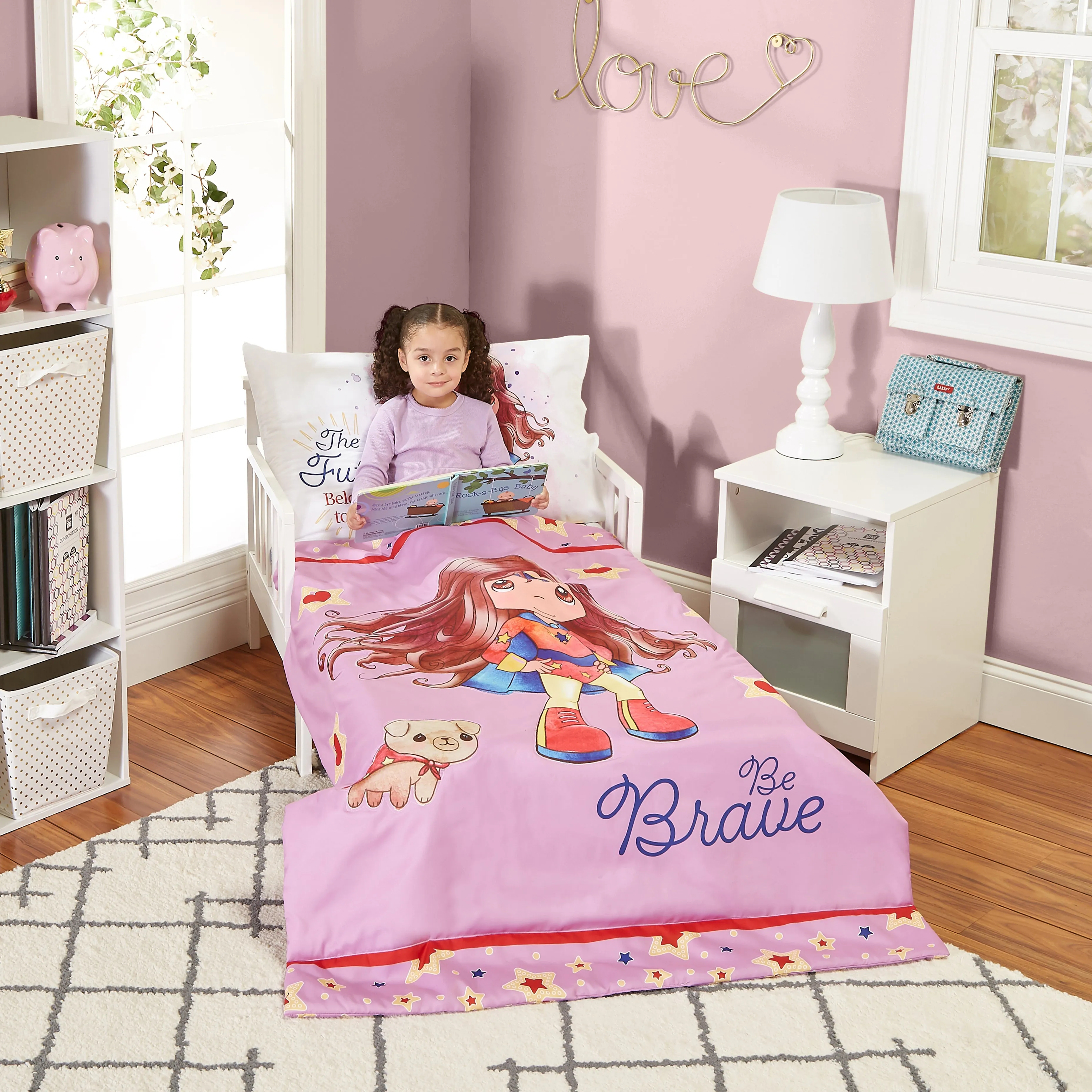 Precious Moments 4 Pc Toddler Bedding Set