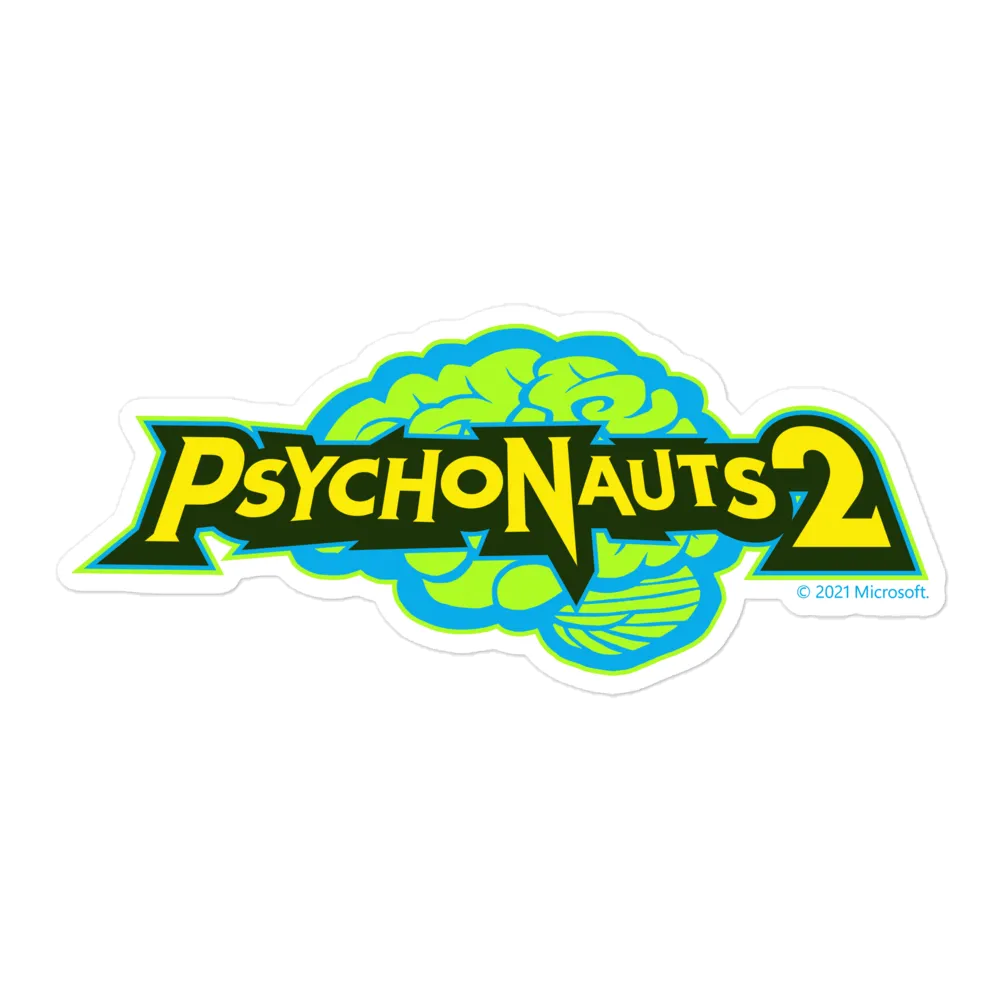 Psychonauts 2 Logo Sticker