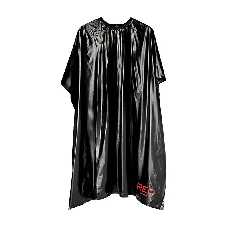 RED by KISS Shampoo Soft Vinyl Cape [BLACK] #SA01