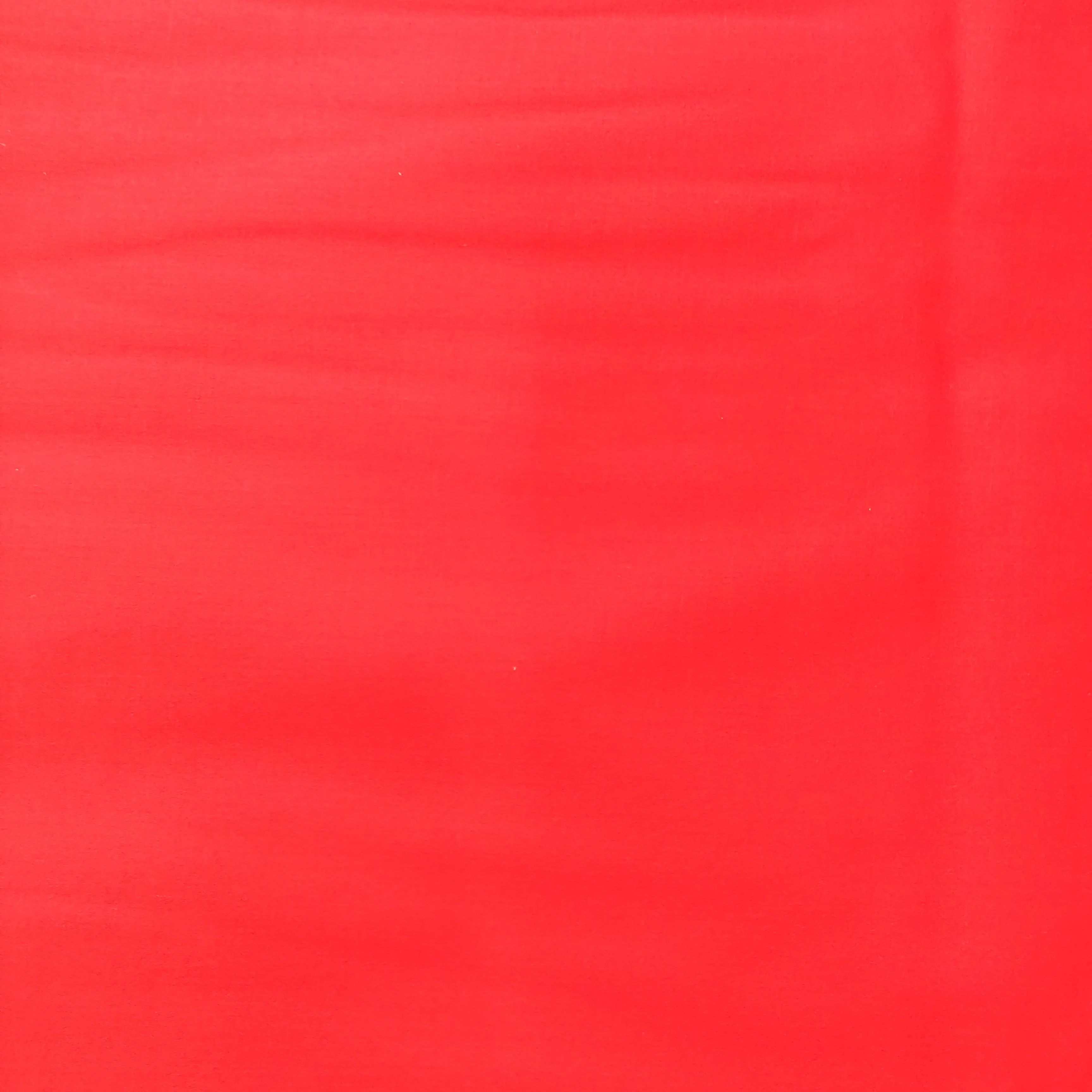 Red Solid Cotton Satin Fabric