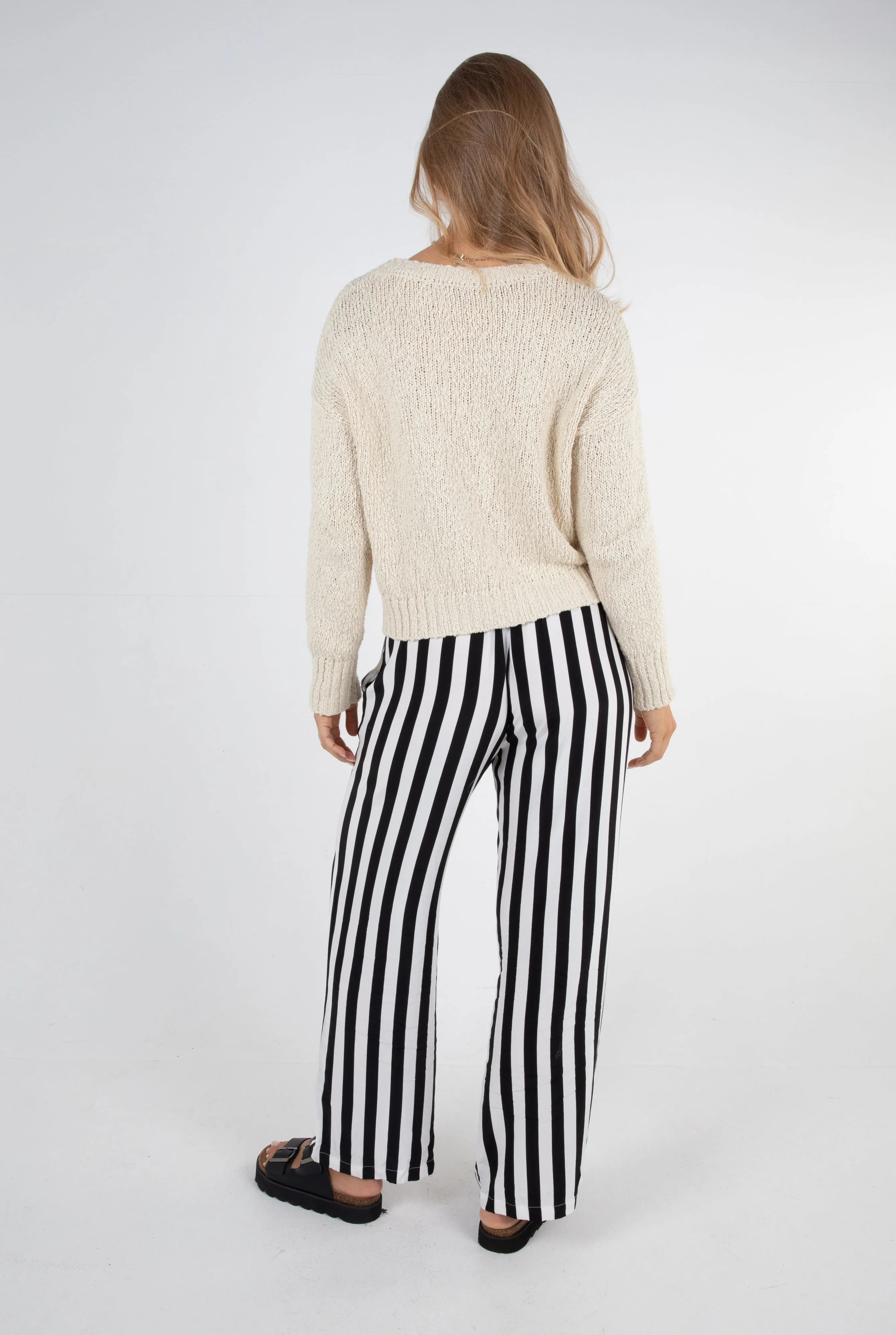 ROMY STRIPE PANT - STRIPE