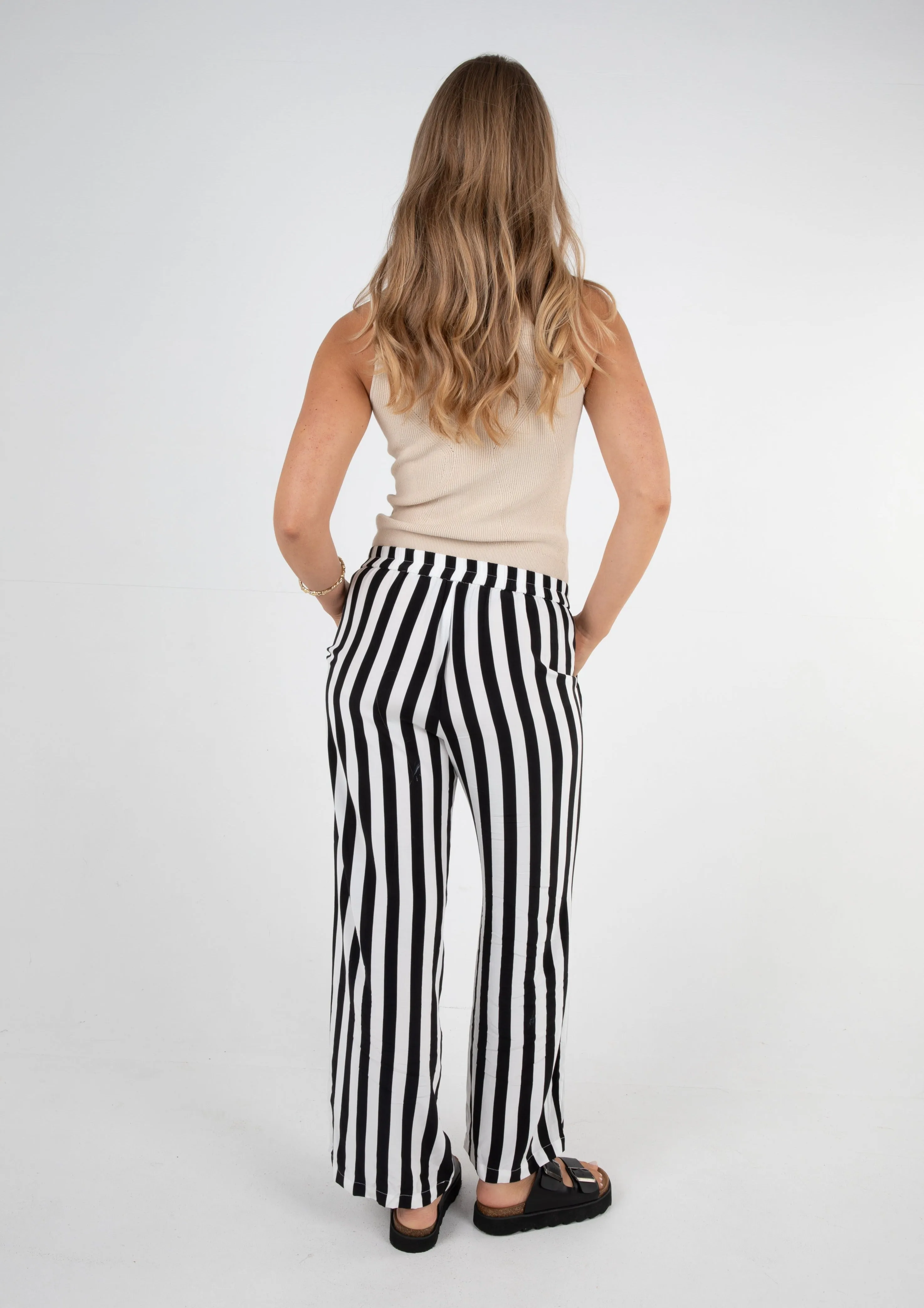 ROMY STRIPE PANT - STRIPE