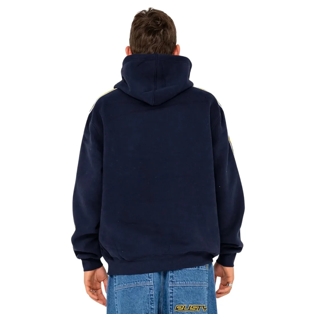 Rusty Boys Roadhouse Taped Hooded Fleece - Navy