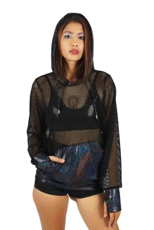 Showtime Mesh Hoodie - Panther