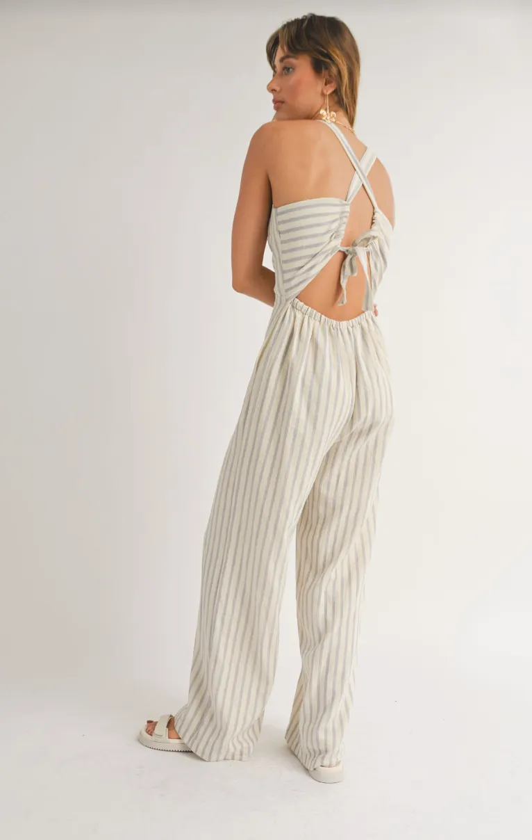 Sky Ivory White Sand Jumpsuit