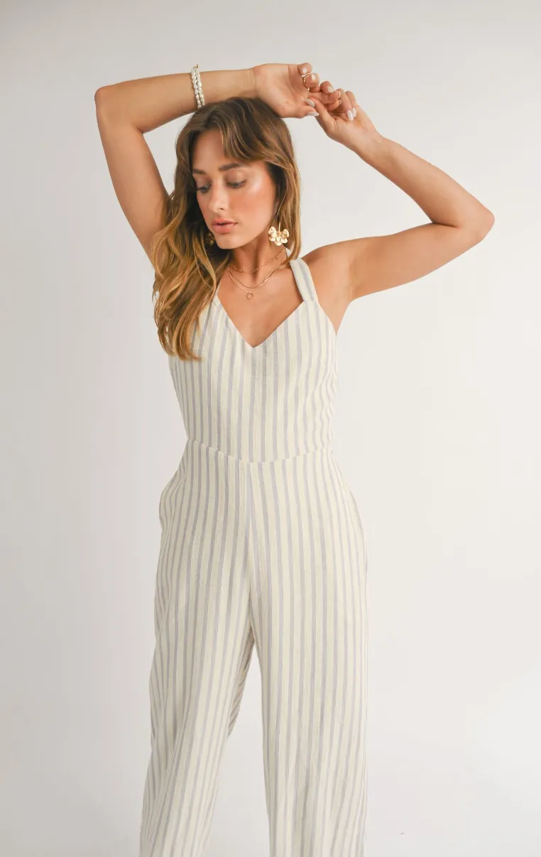 Sky Ivory White Sand Jumpsuit