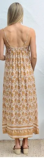 Slip Dress Midi Wildflower