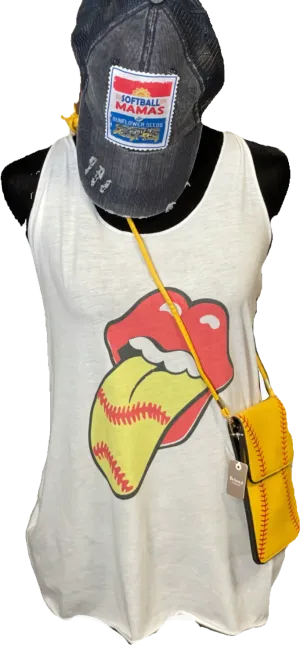 Softball Tongue Tank