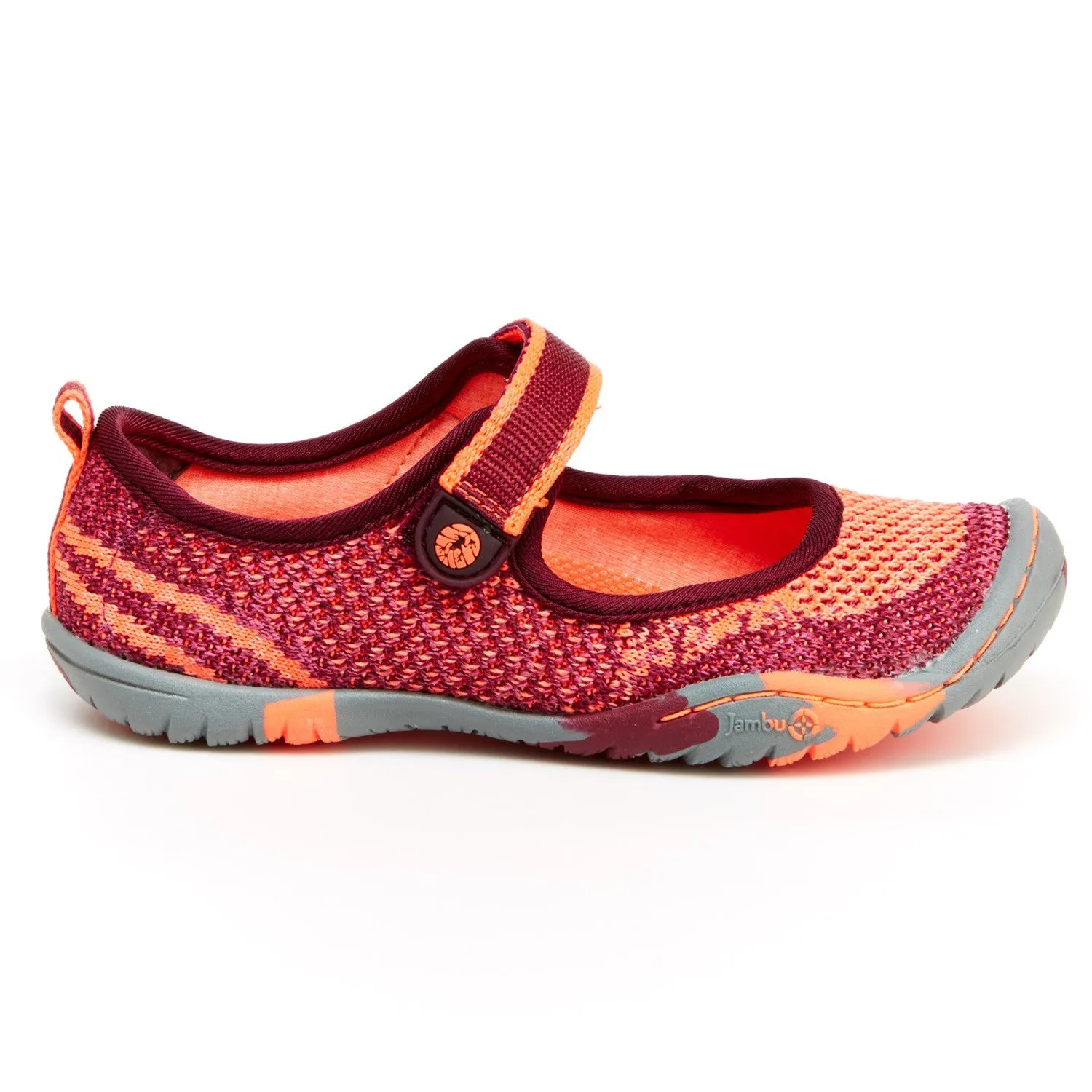 Sora Kid's Adventure Mary Jane - Burgundy/Coral