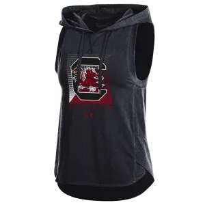 South Carolina Gamecocks Under Armour WOMEN'S Sleeveless Hoodie Pullover