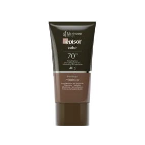 Sunscreen Facial Episol Color Black LC FPS70 40g - Mantecorp