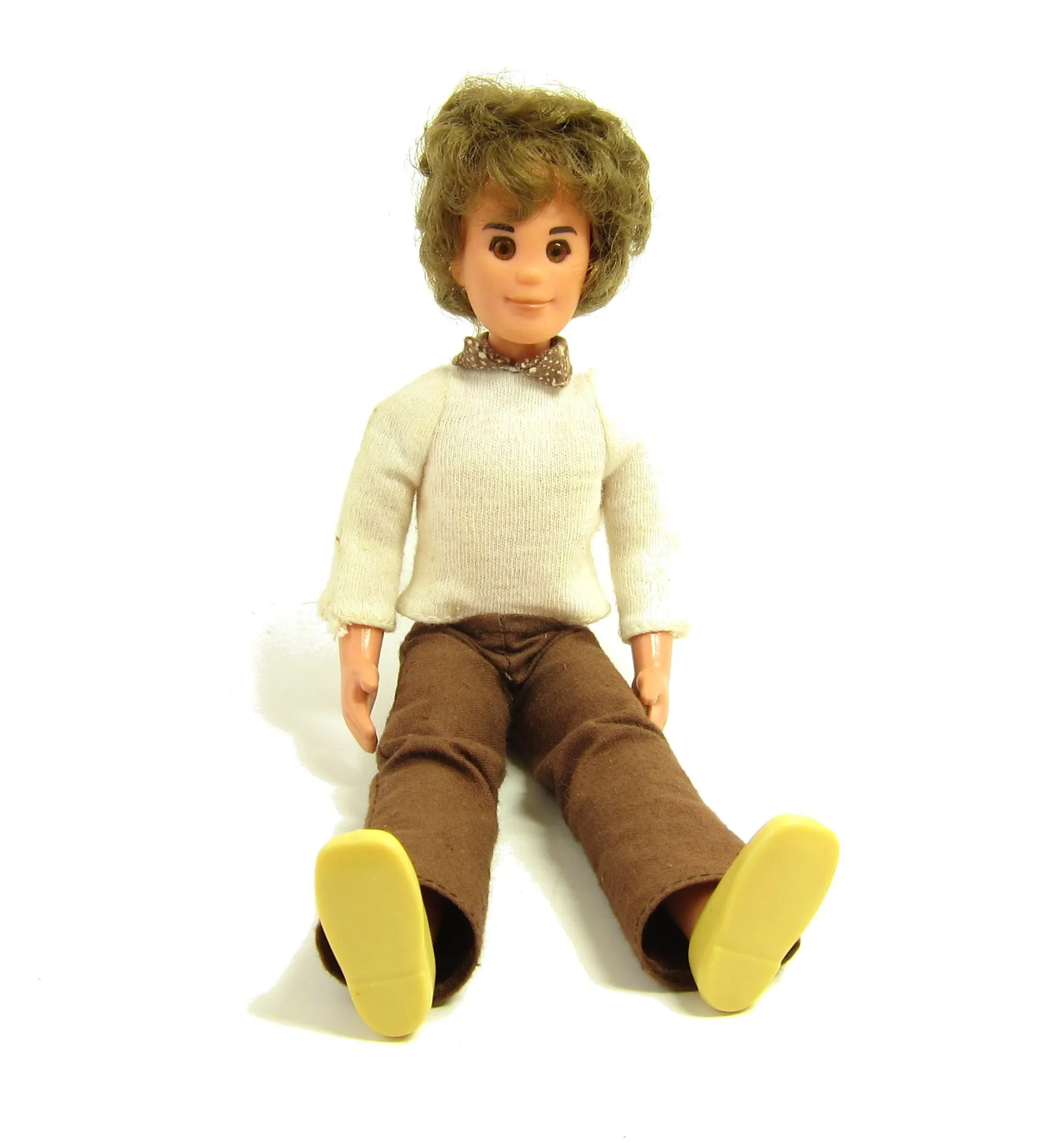 Sunshine Family Steve Doll Vintage 1978 Mattel Dad Father with Curly Hair