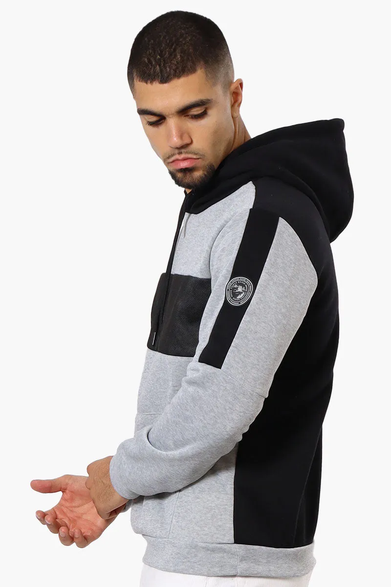 Super Triple Goose Mesh Insert Hoodie - Grey