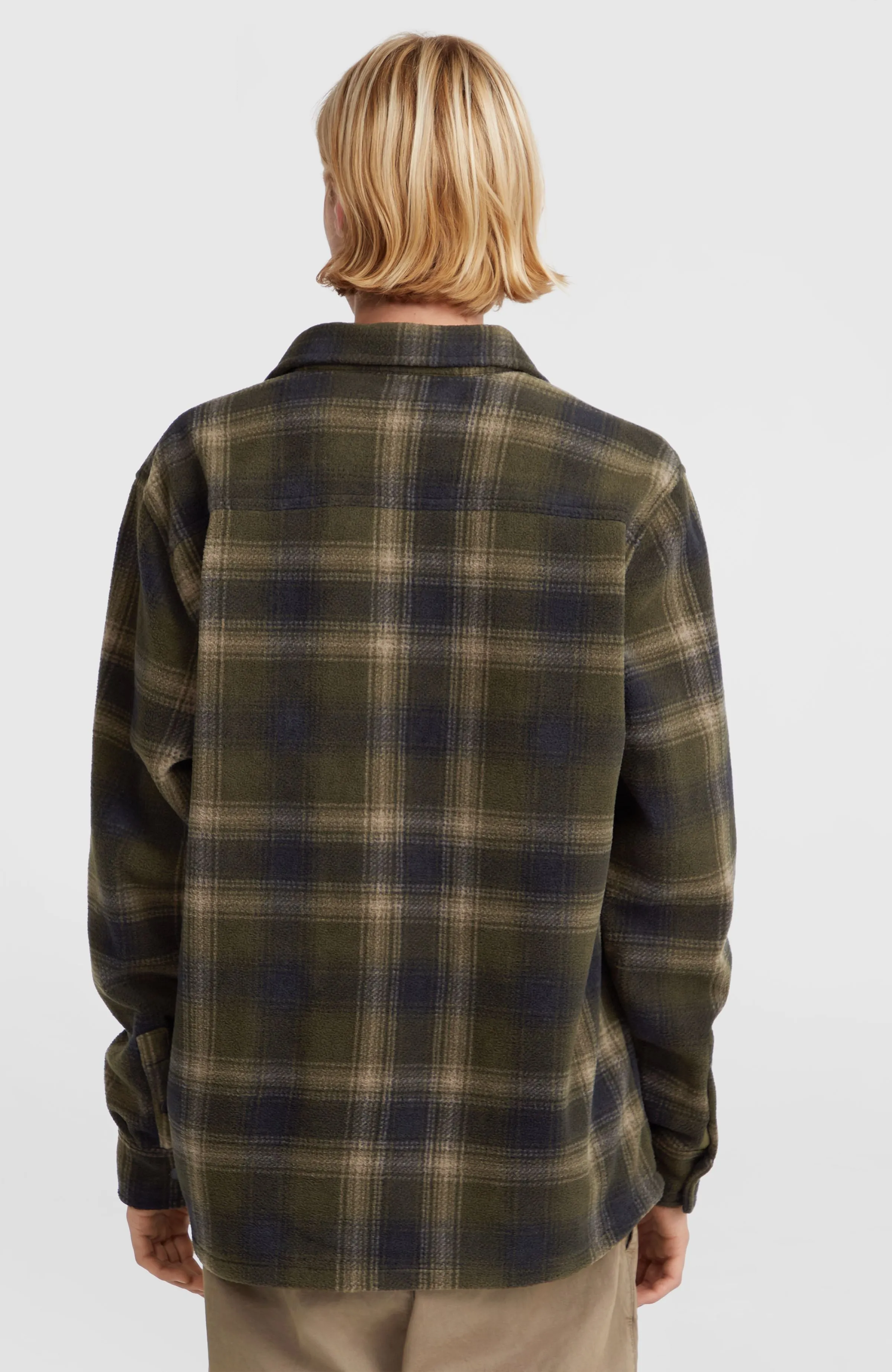 Superfleece Shirt | Green Check Small