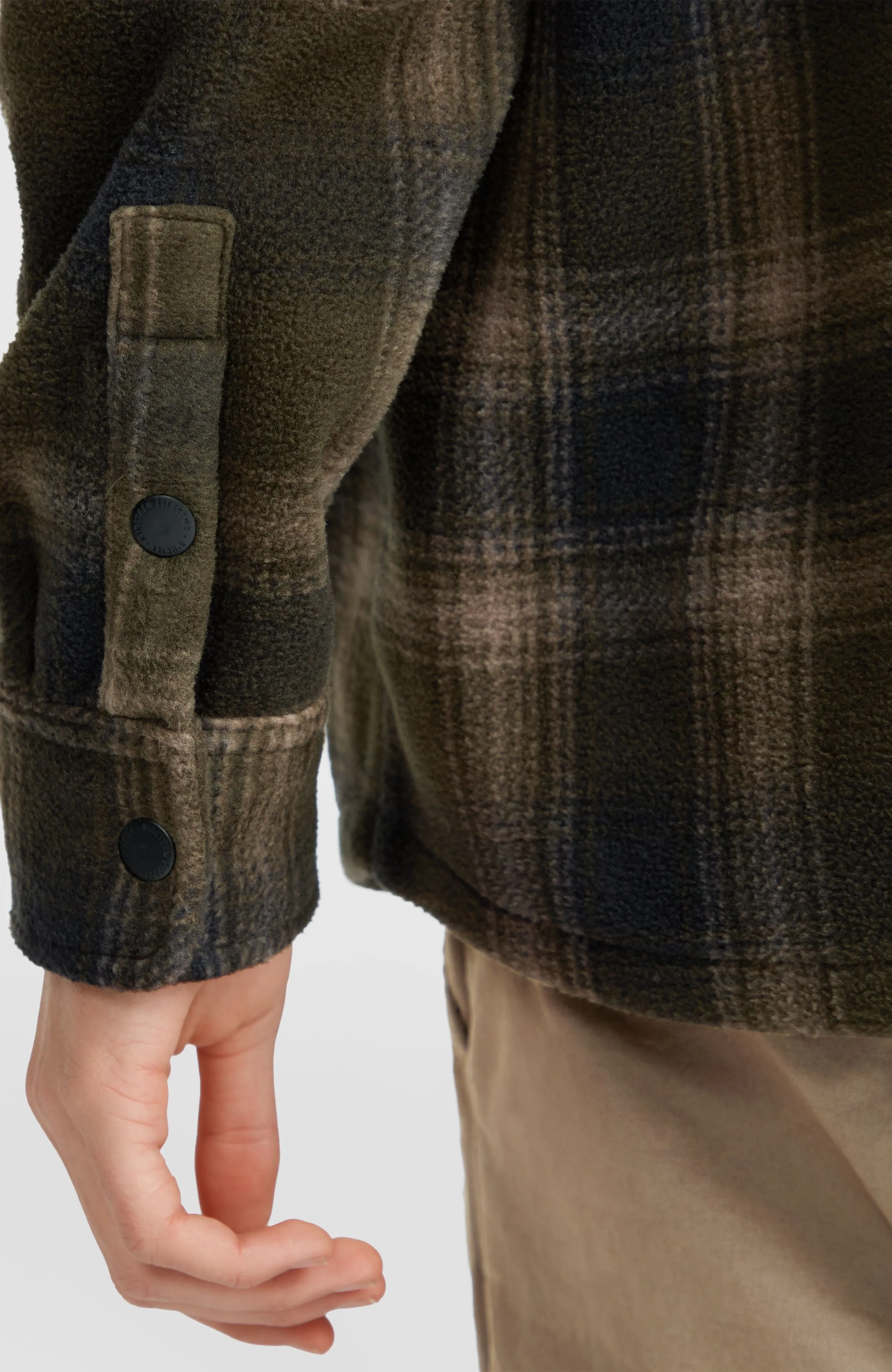 Superfleece Shirt | Green Check Small