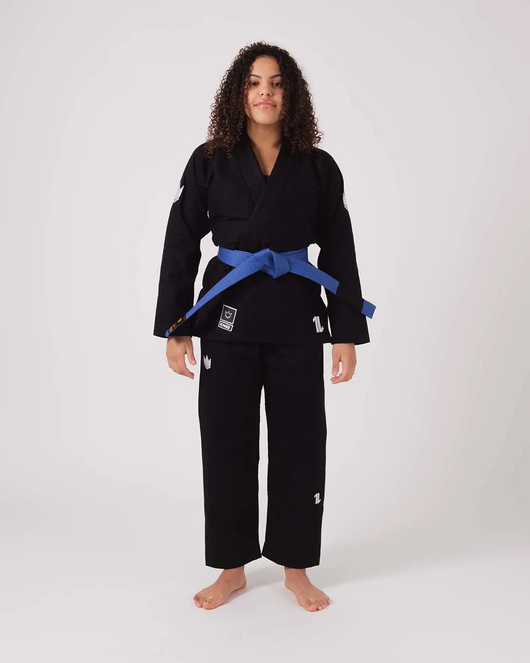 The ONE Kids Jiu Jitsu Gi - Black - FREE White Belt