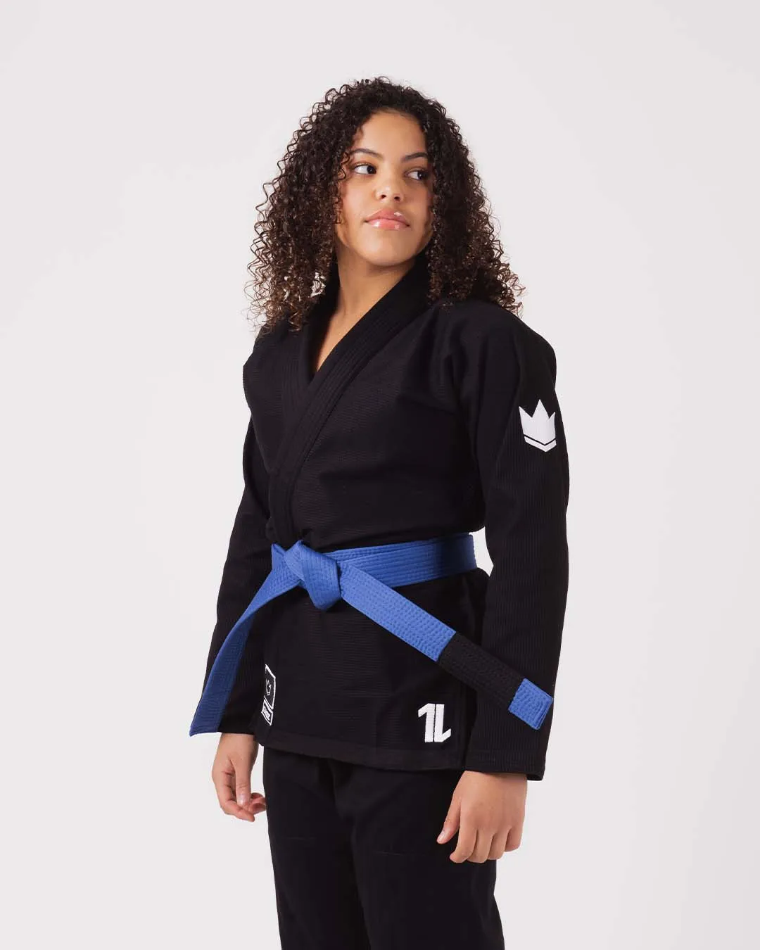 The ONE Kids Jiu Jitsu Gi - Black - FREE White Belt