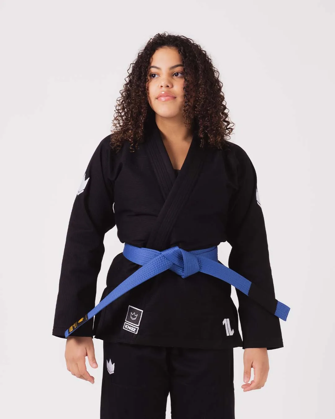 The ONE Kids Jiu Jitsu Gi - Black - FREE White Belt