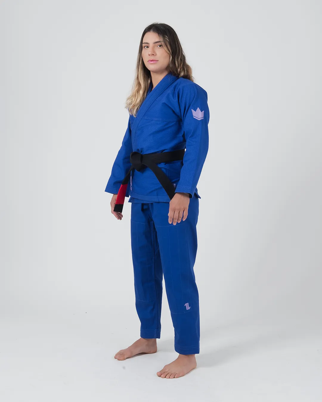 The ONE Womens Jiu Jitsu Gi - Blue/Lavender - FREE White Belt