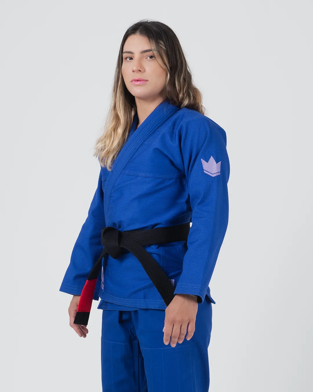 The ONE Womens Jiu Jitsu Gi - Blue/Lavender - FREE White Belt