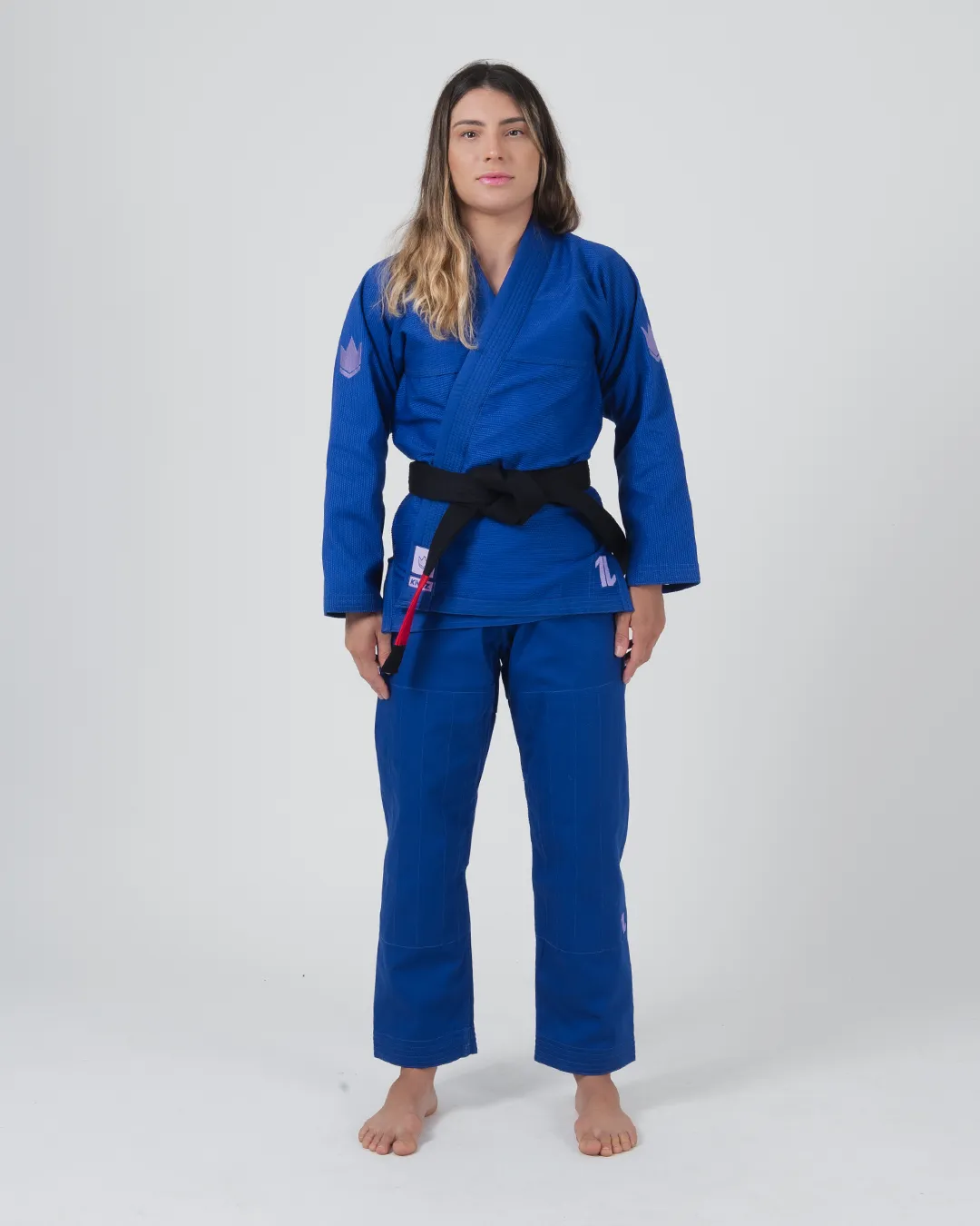 The ONE Womens Jiu Jitsu Gi - Blue/Lavender - FREE White Belt