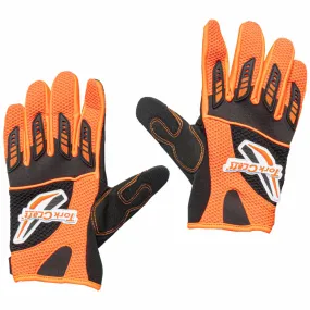 TORK CRAFT LIMITED EDIT. X-LARGE RACING GLOVE ORANGE SYN. LEATHER GL123