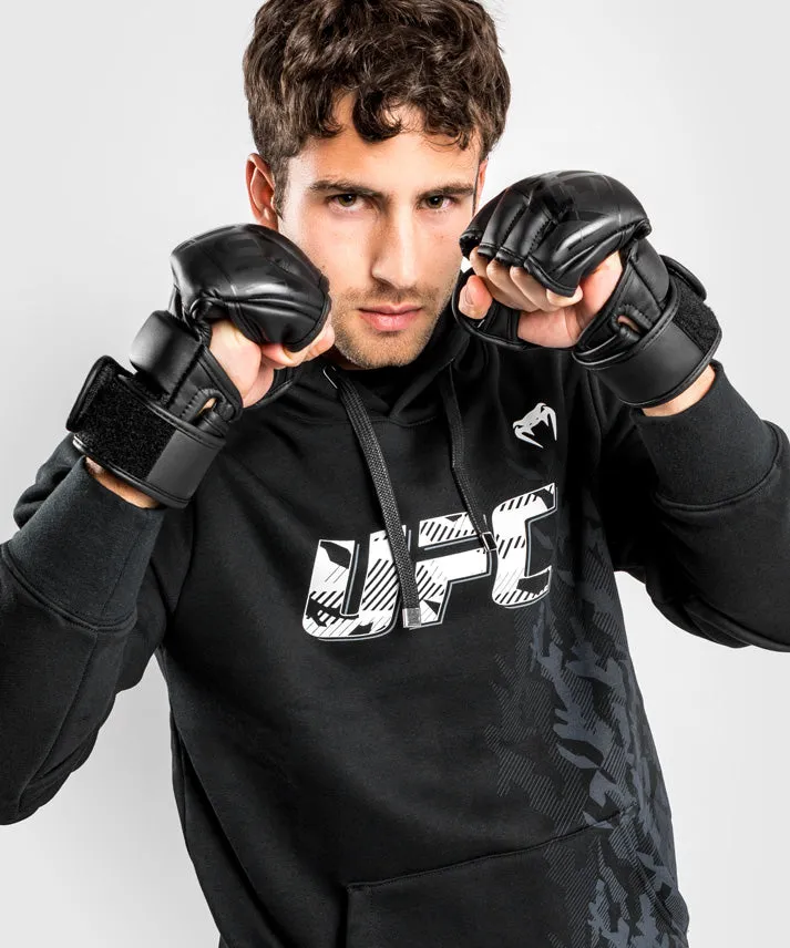 UFC Venum Authentic Fight Week Men's Pullover Hoodie - Black