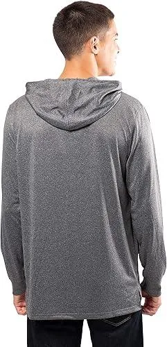 Ultra Game NBA Official Men’s Super Soft Lightweight Pullover Hoodie Sweatshirt - Unisex, Milwaukee Bucks, Heather Charcoal|Milwaukee Bucks