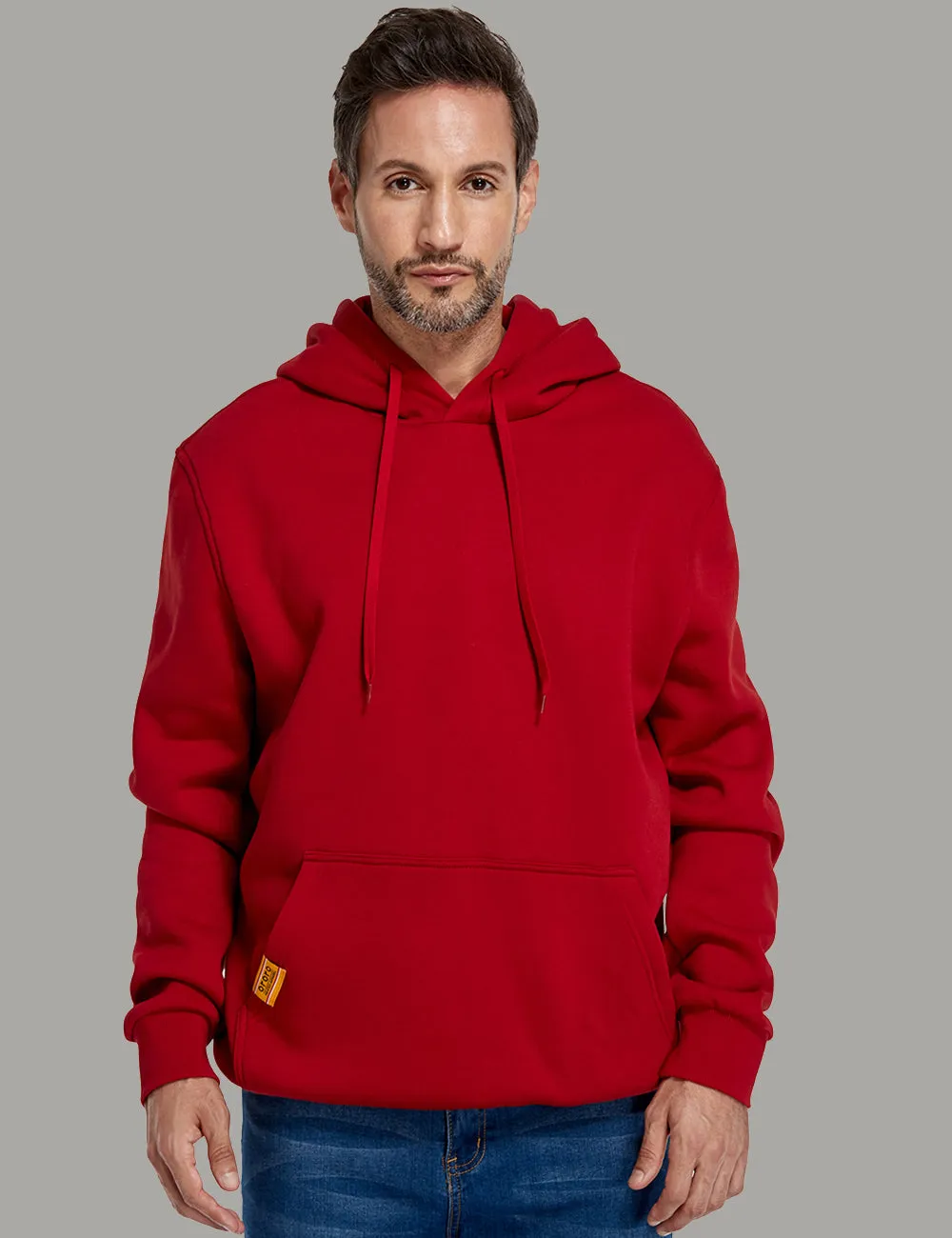 Unisex Heated Pullover Hoodie with Heating on Hand Pockets