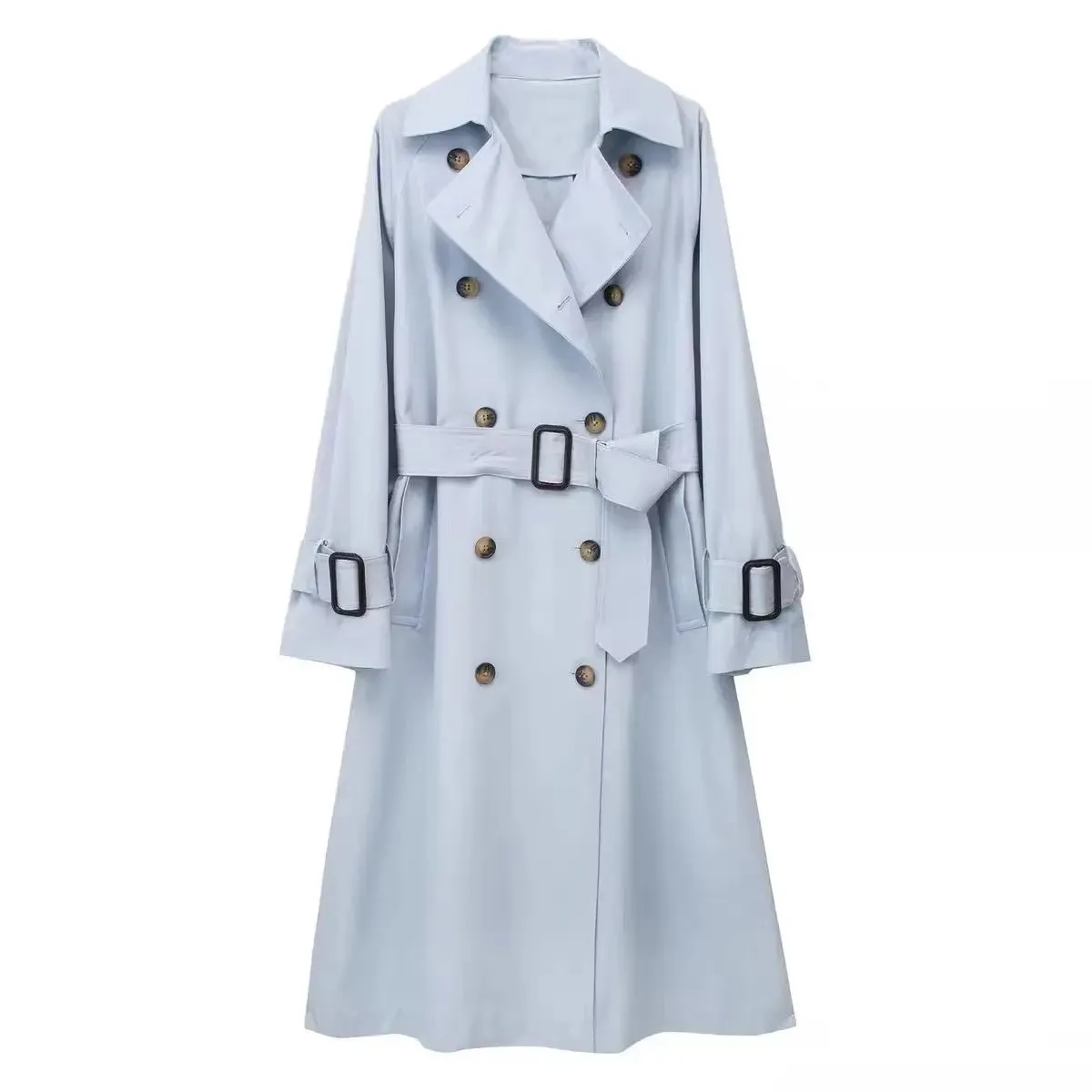 Uniwim  2024 Women's Coat Women's Trench Coat Women's Windbreaker Trench Coat for Women Trench Coat Female Women's Outerwear