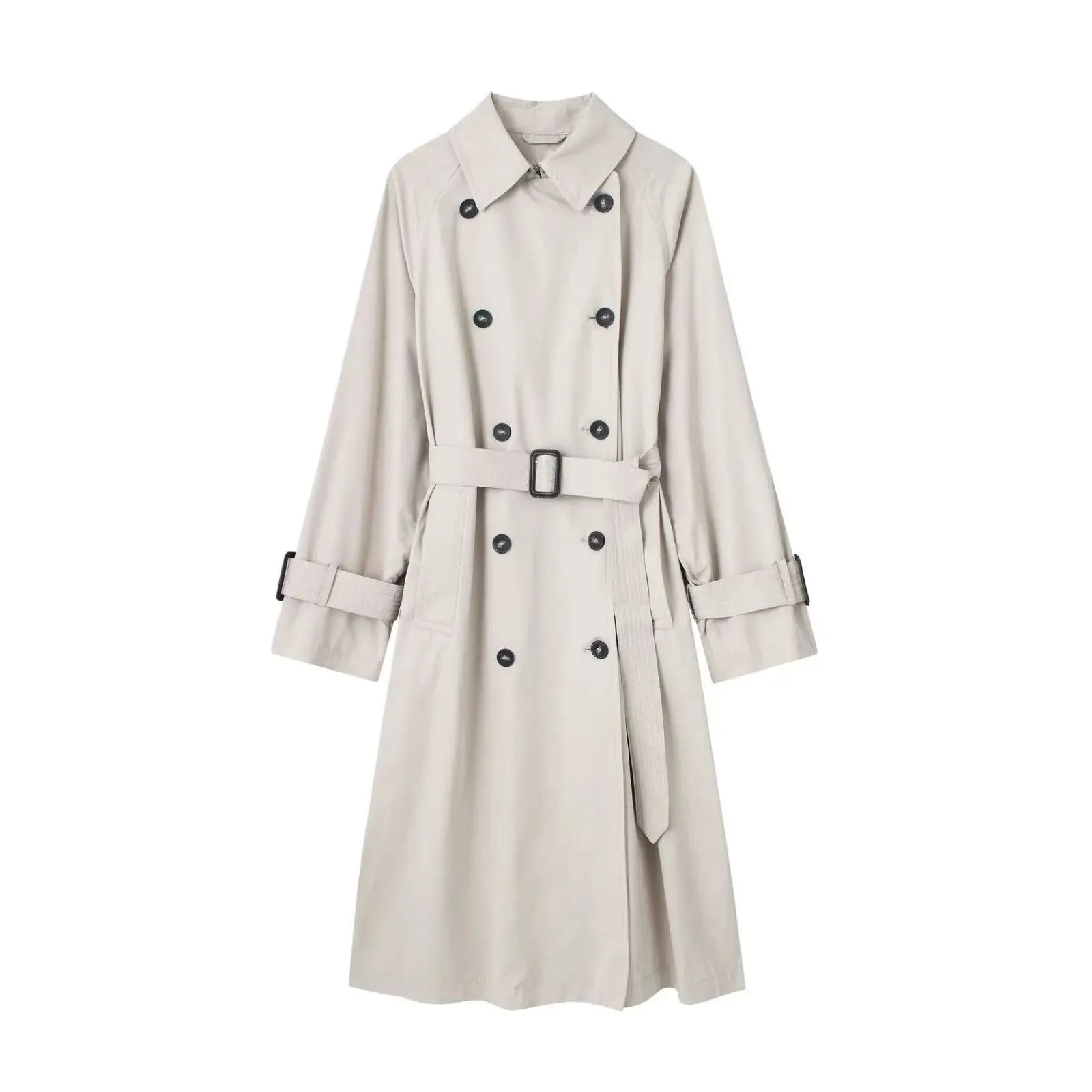 Uniwim  2024 Women's Coat Women's Trench Coat Women's Windbreaker Trench Coat for Women Trench Coat Female Women's Outerwear