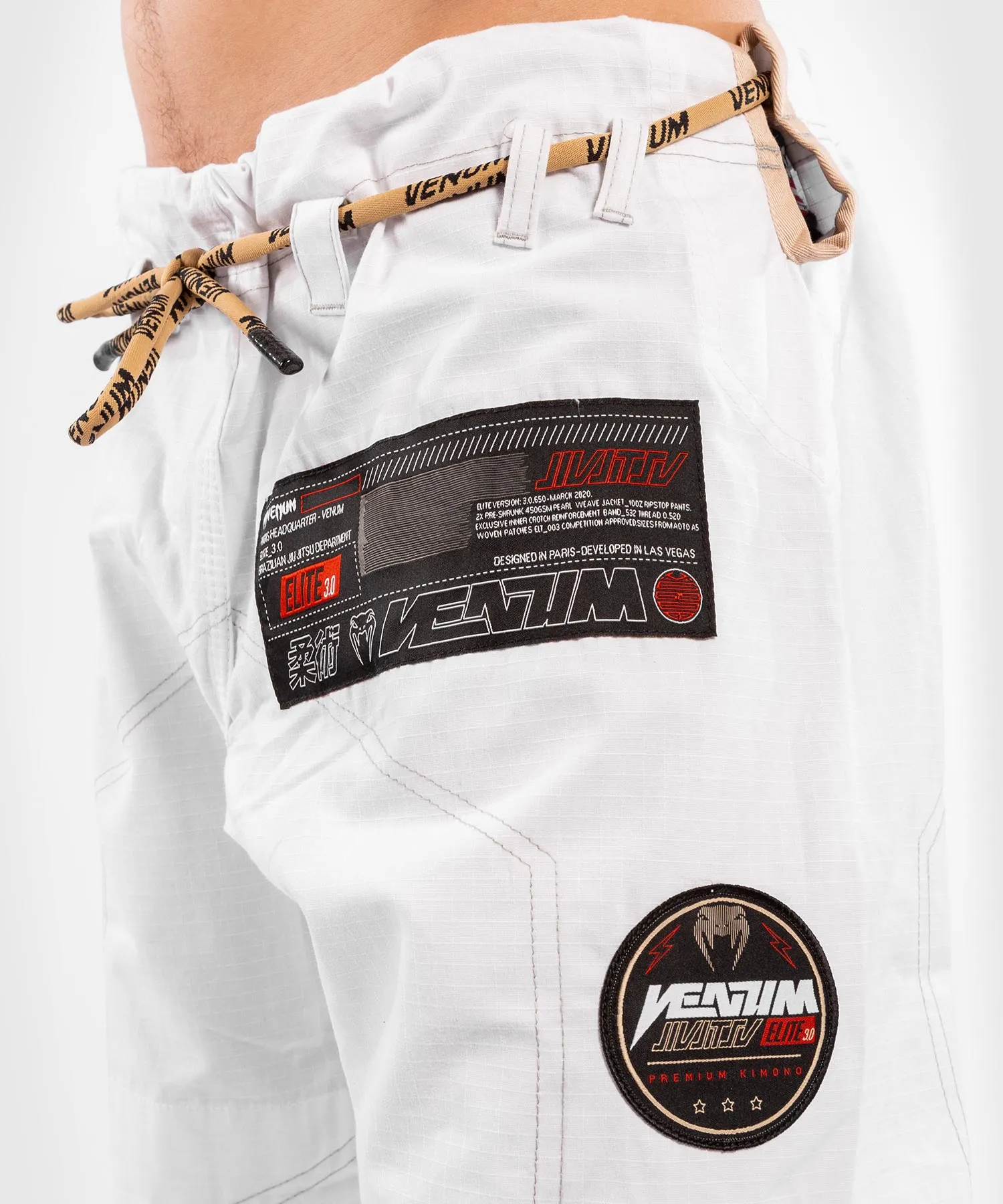 Venum Elite 3.0 BJJ Gi - White