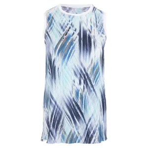 Women's Sleeveless Tennis Top Speed Lines