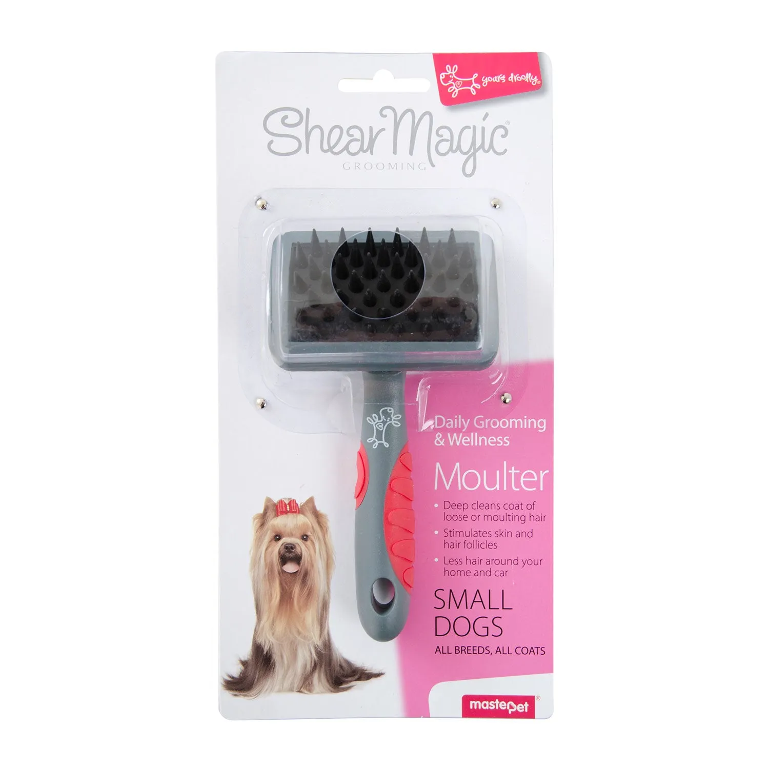 Yours Droolly Shear Magic Moulter Brush