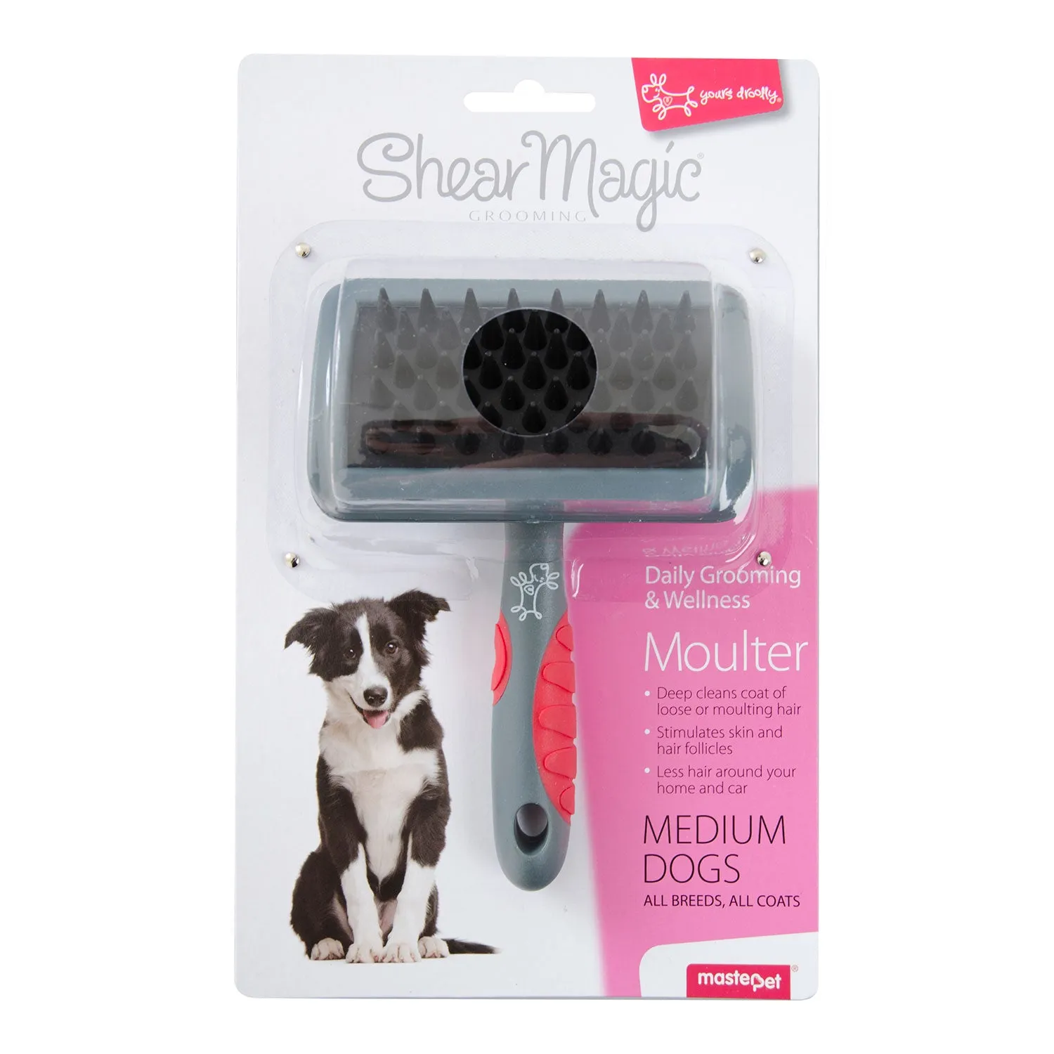 Yours Droolly Shear Magic Moulter Brush